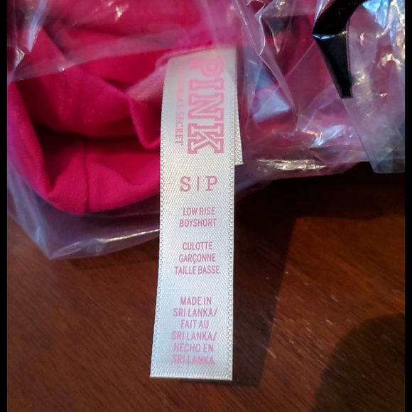 VS PINK "Let's Huddle" Low Rise Boyshort Panty - Picture 9 of 9